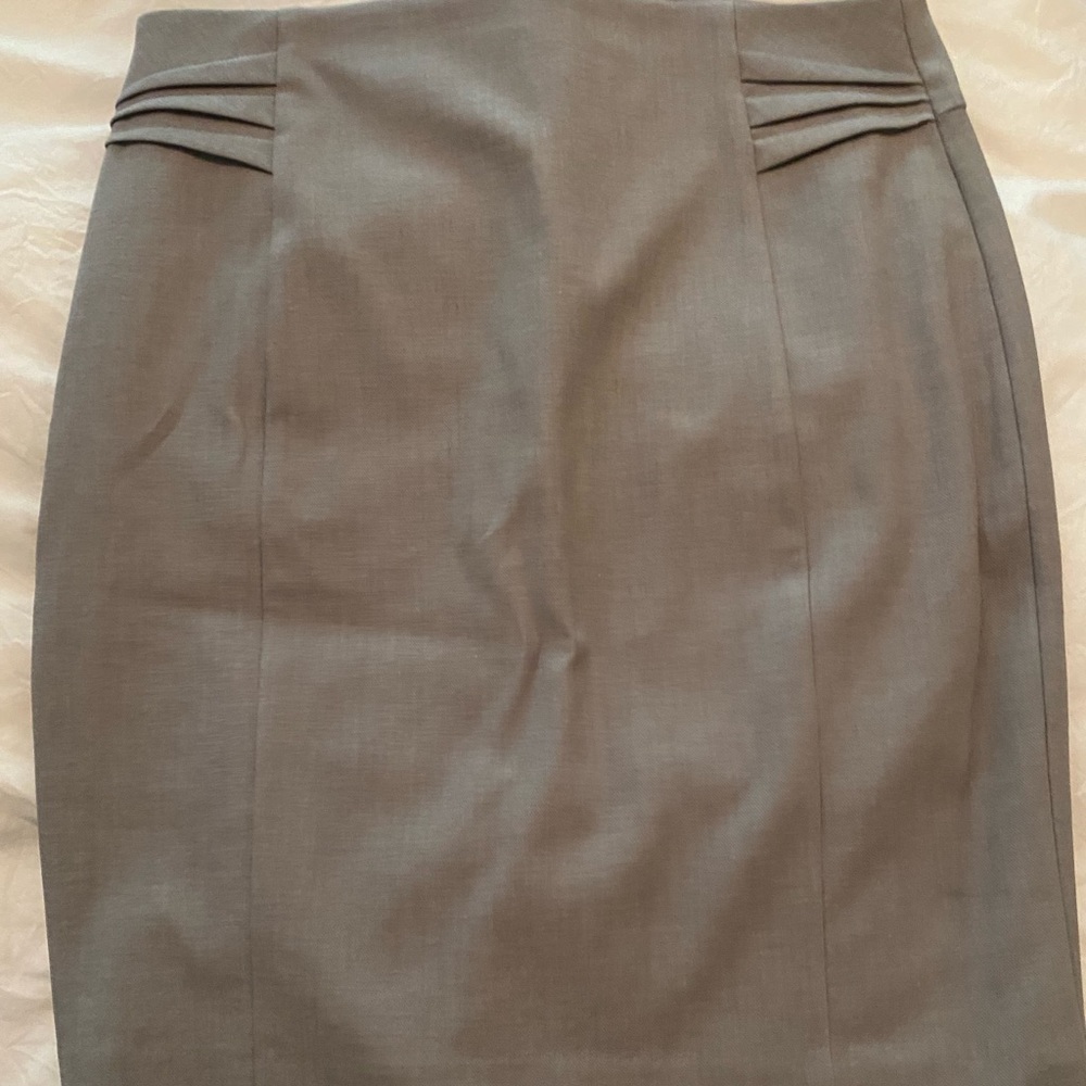Express gray pencil skirt